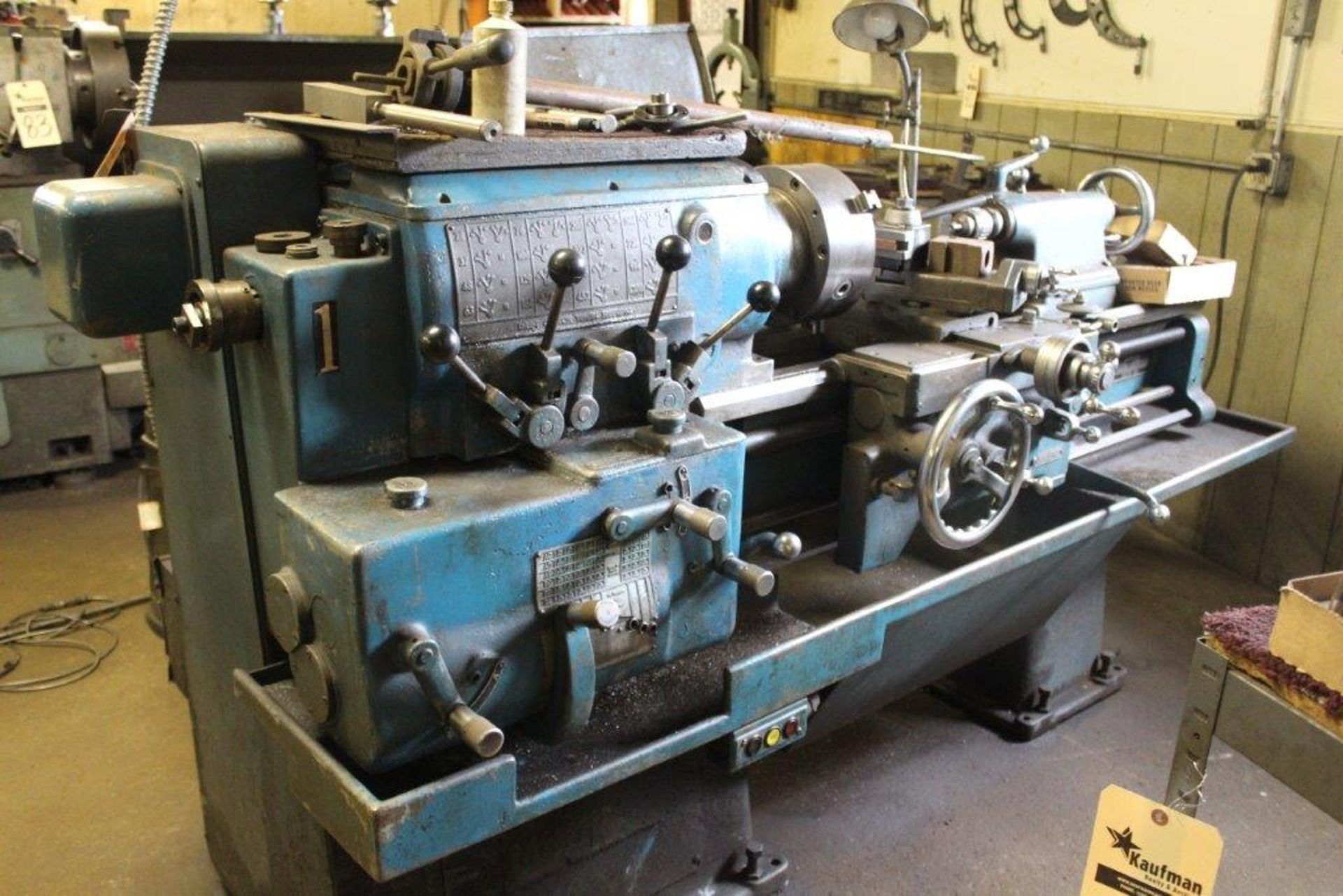 Monarch Lathe- 12" swing, 3' bed, with taper attachment - Image 3 of 7