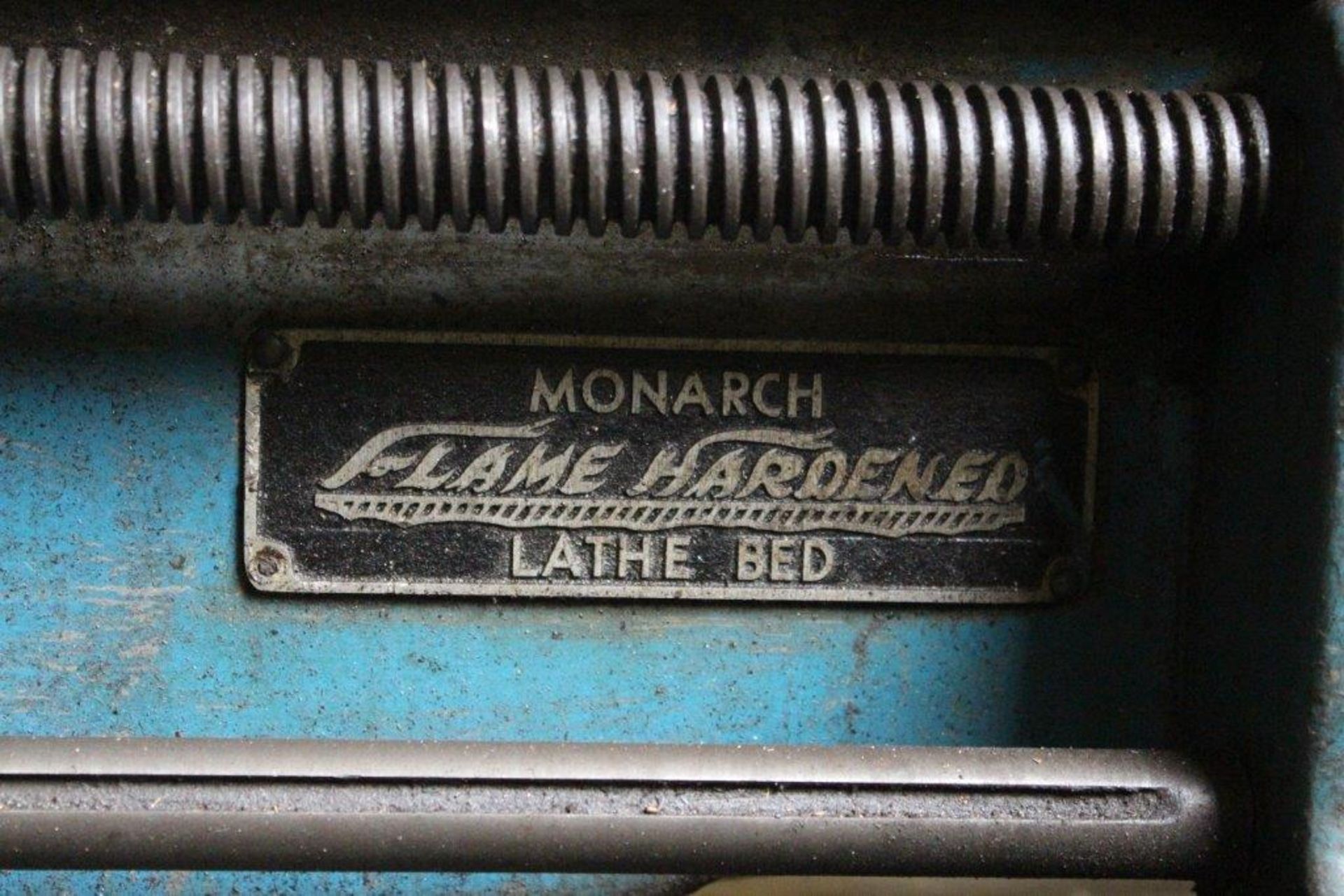 Monarch Lathe- 12" swing, 3' bed, with taper attachment - Image 4 of 7