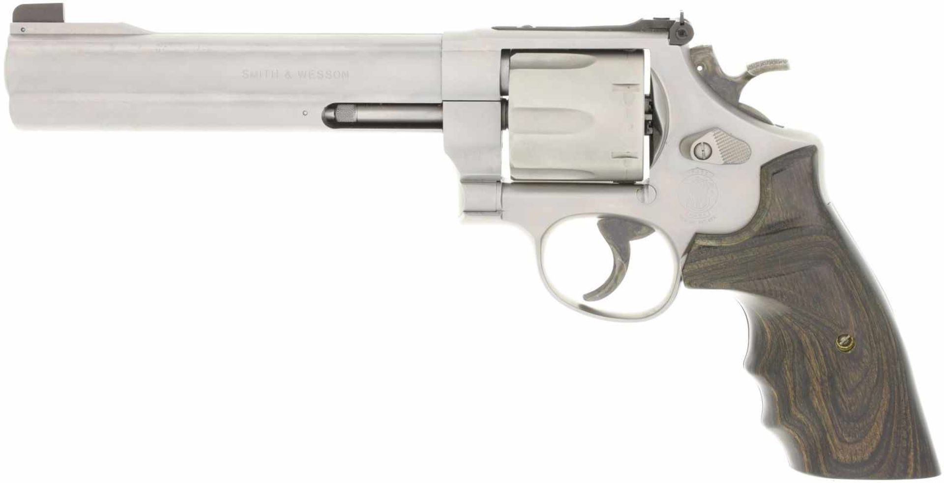 Revolver, S&W 629-4, Euro Sport, Kal. .44Mag@ LL 6 1/2", matte Stainless-Steel Ausführung, DA-Abzug,