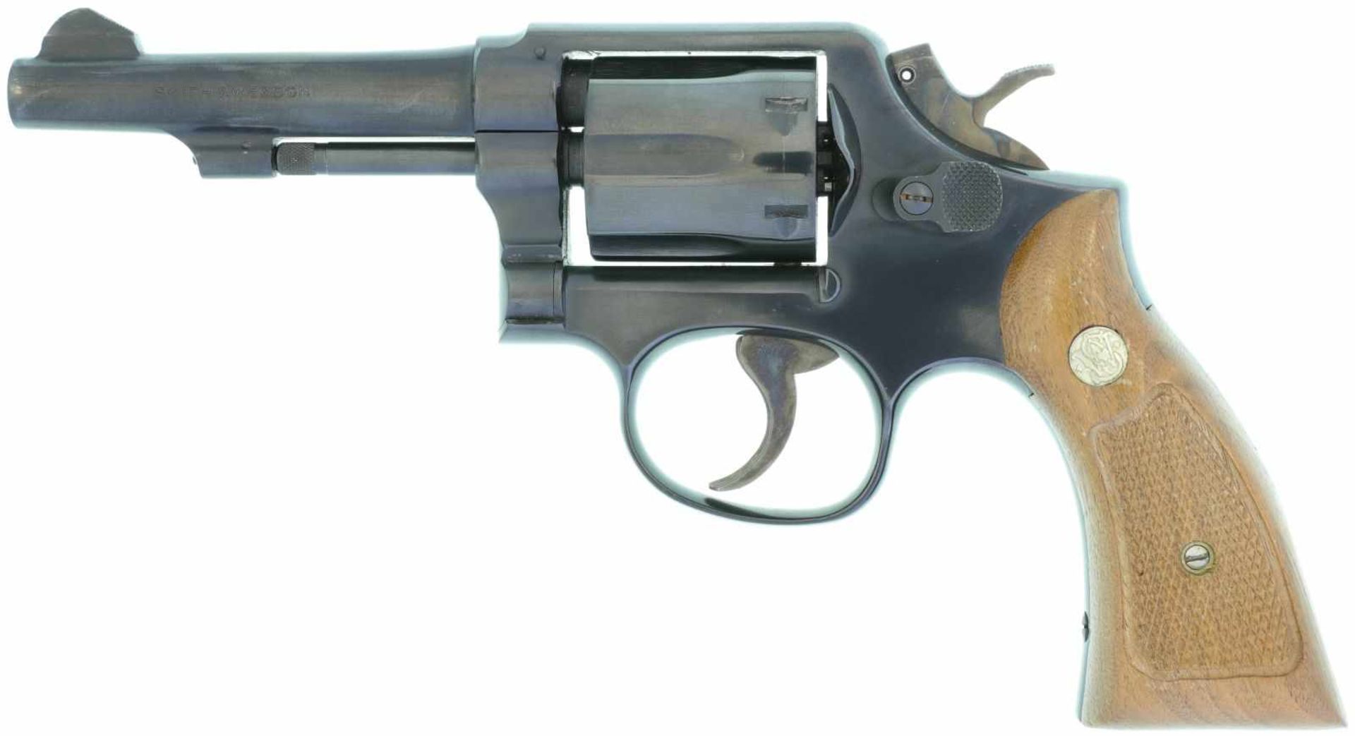 Revolver S&W M+P, Mod. 10-7, Kal. .38Spec@ LL 4", polierte und brünierte Ganzstahlwaffe, starre