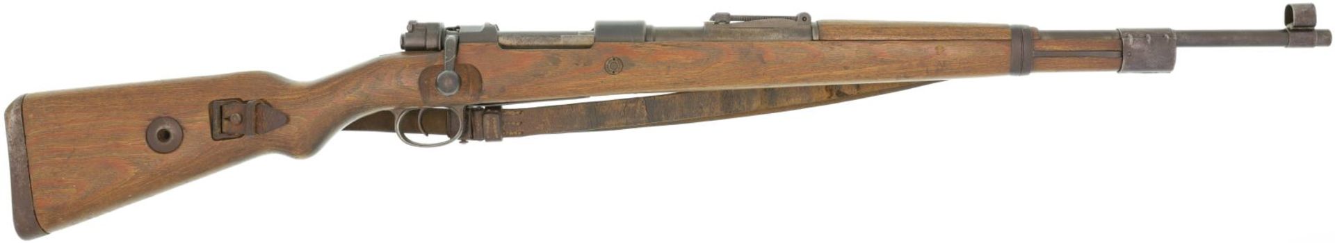 Repetierbüchse, Mauser Mod. K98, byf (Waffenfabrik Mauser), hergestellt 44, Kal. 8x57IS@ LL 600mm,