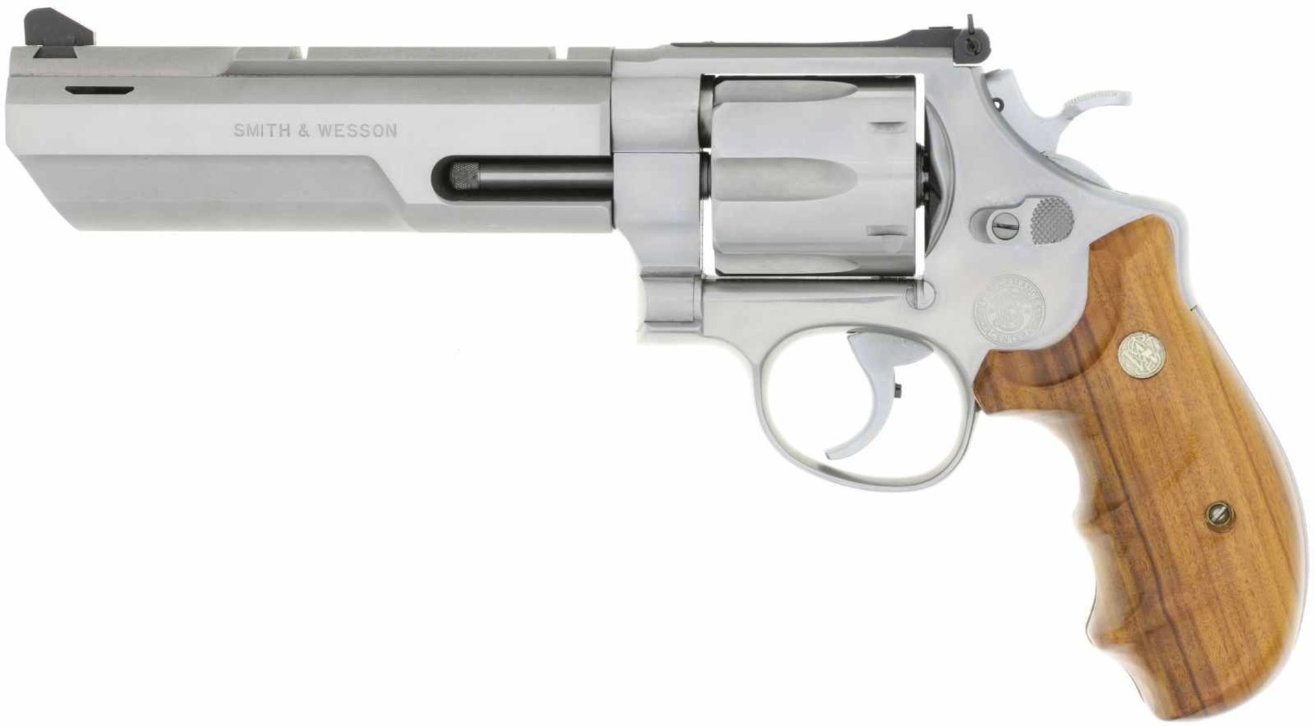 Revolver, S&W 629-3, Laufgewicht, Kal. .44Mag@ LL 6", Stainless Steel Ausführung, DA-Abzug.