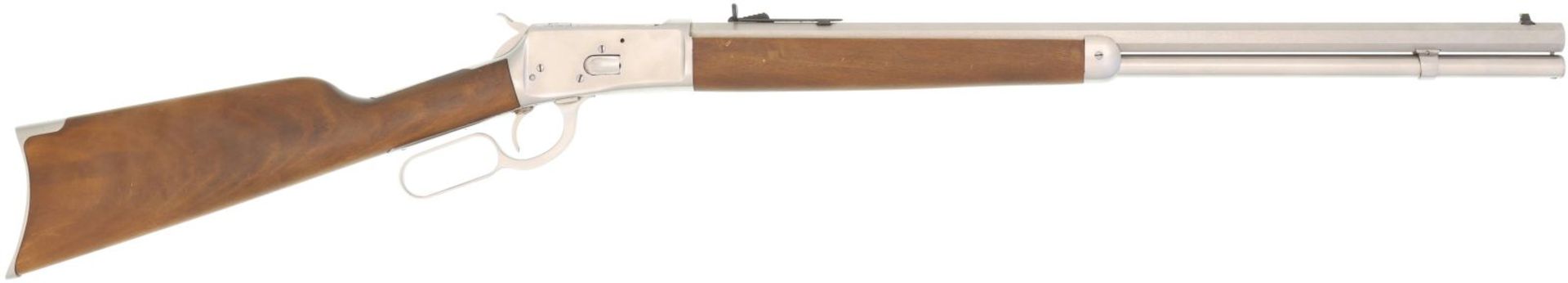 Unterhebelrepetierbüchse, Rossi Puma, analog Winchester 1892, Stainless-Steel-Ausführung, Kal. .