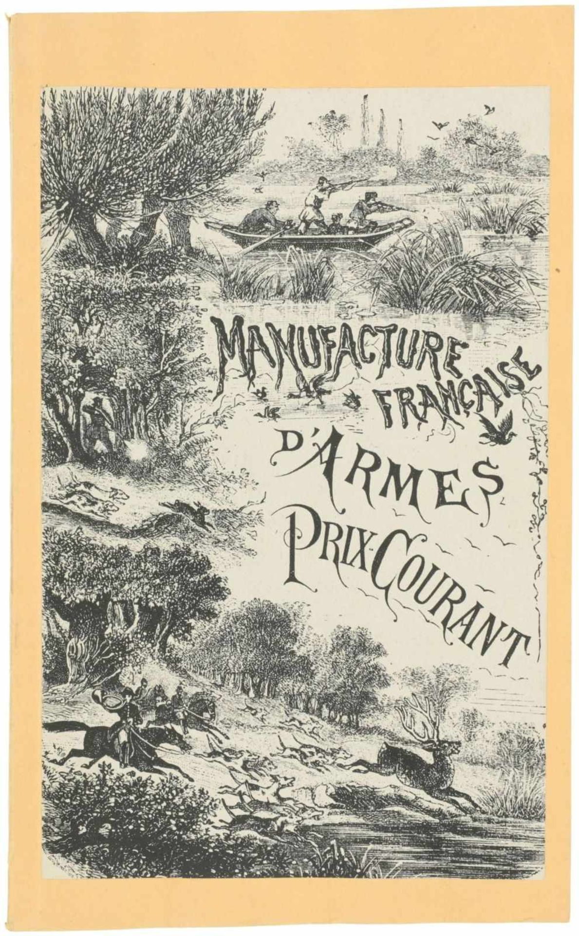 Originalkatalog, "Manufacture Francaise d'Armes / prix courant, 1890@ 218 Seiten reich