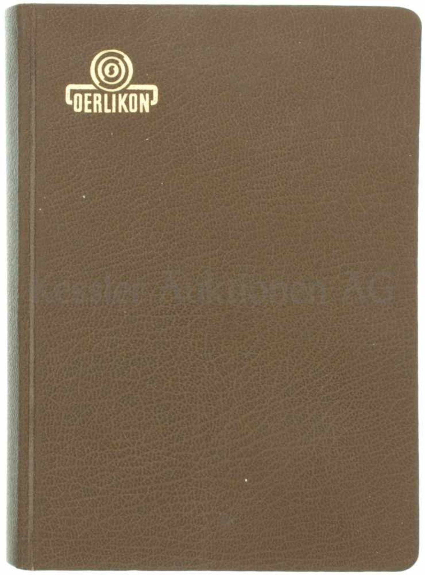 Oerlikon Taschenbuch 1981 2. überarbeitete Auflage des Taschenbuches der Werkzeugmaschinenfabrik