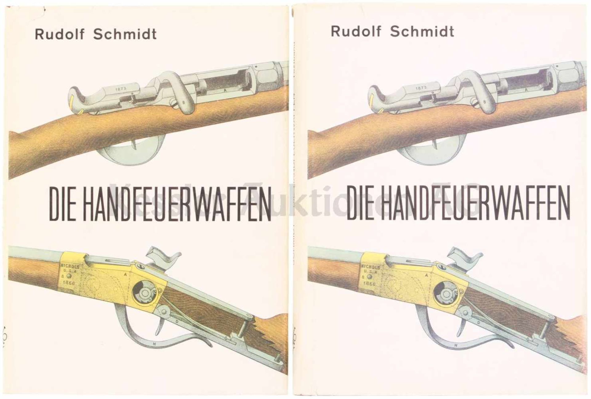 Die Handfeuerwaffen, Rud. Schmidt, 1878, Nachdruck von 1971 Zweibändiges Werk über den