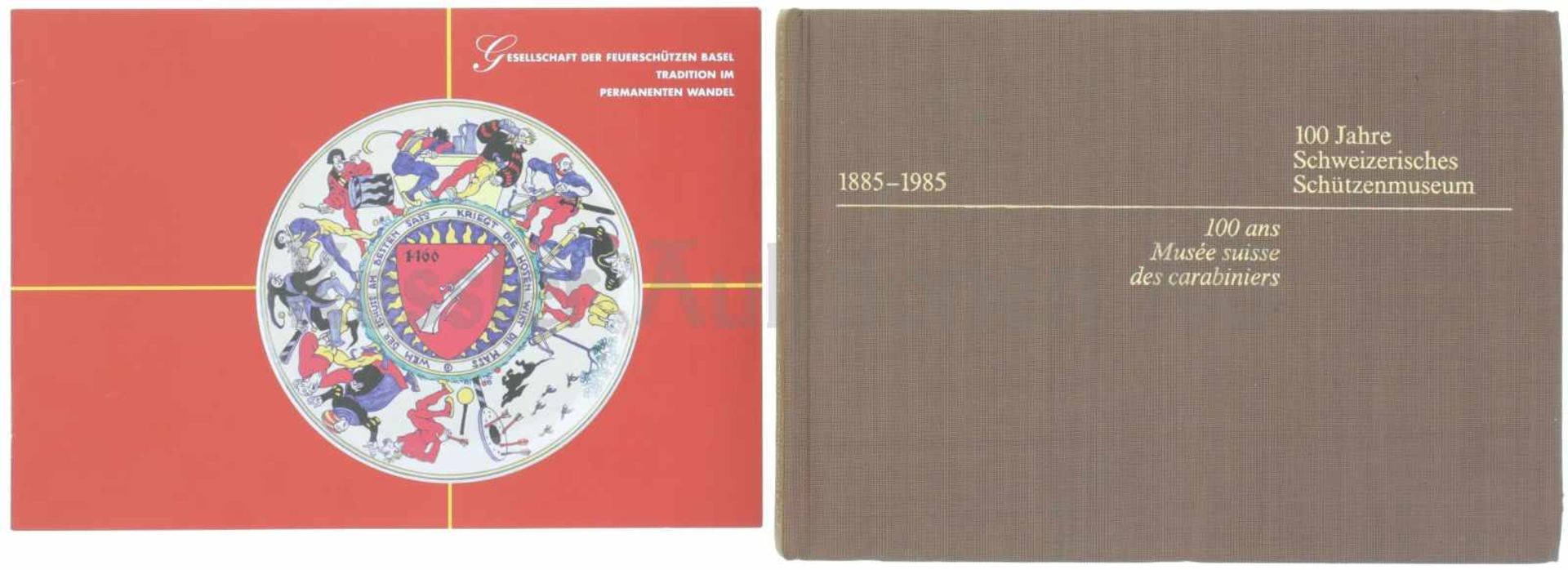 100 Jahre Schweizerisches Schützenmuseum, 1885-1985 Verfasser Ernst Büchi, Verlag Huber & Co. AG,