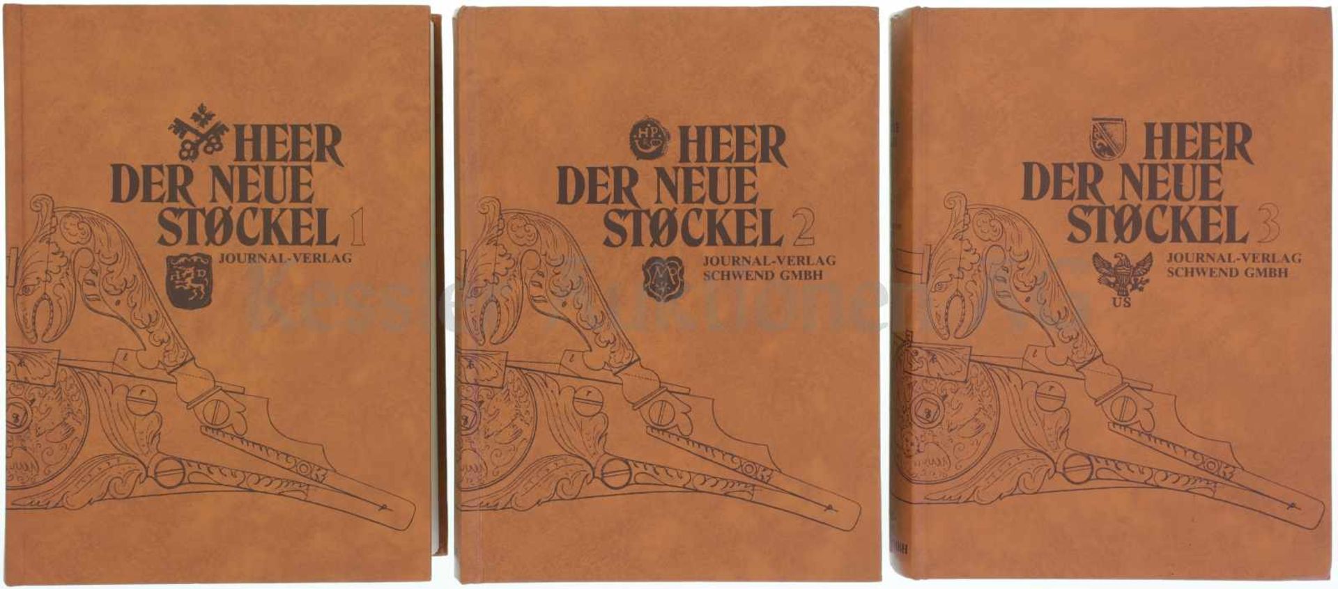 Der neue Stöckel, Band 1-3, Eugene Heer Ein internationales Lexikon für Büchsenmacher,