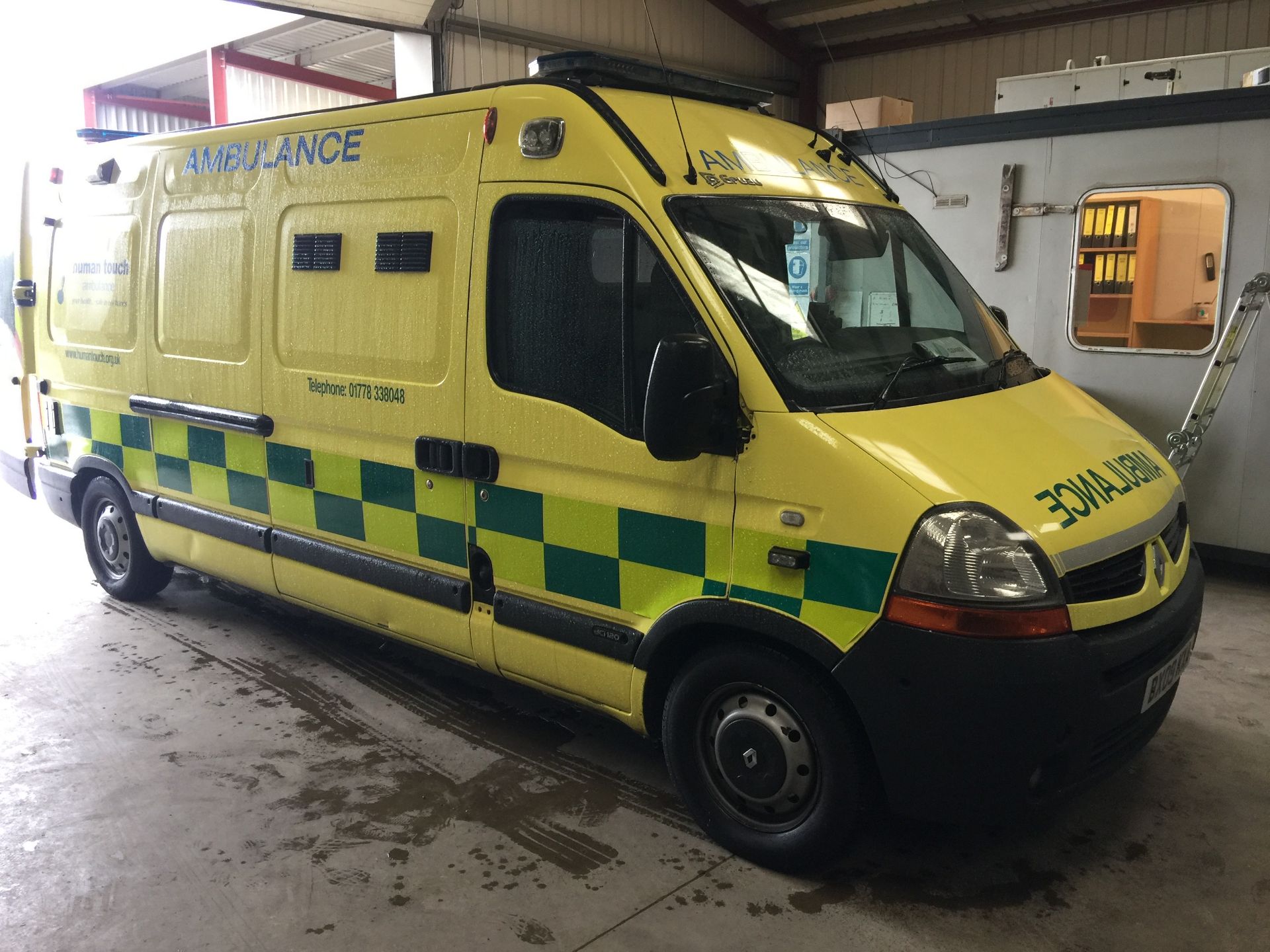 Renault Master standard body HDU ambulance Registration No BX09 KXA, 336175 recorded miles, date - Image 2 of 11