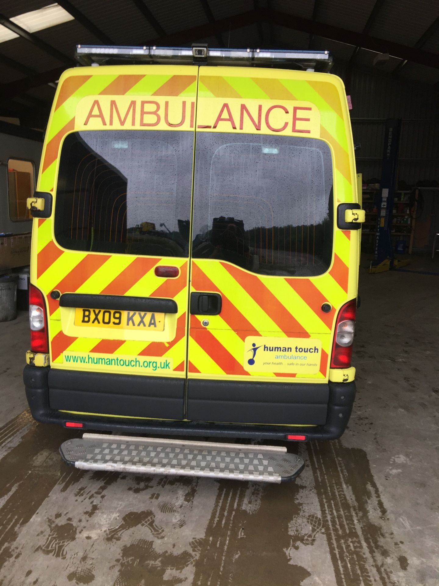 Renault Master standard body HDU ambulance Registration No BX09 KXA, 336175 recorded miles, date - Image 6 of 11