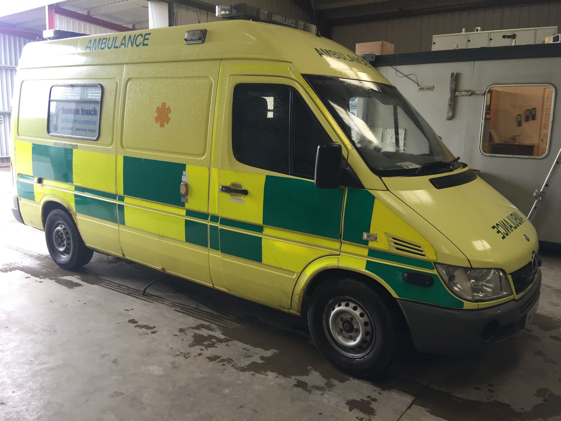 Mercedes Sprinter standard body patient transfer ambulance Registration No VX56 LCK, 354172 recorded - Image 2 of 8