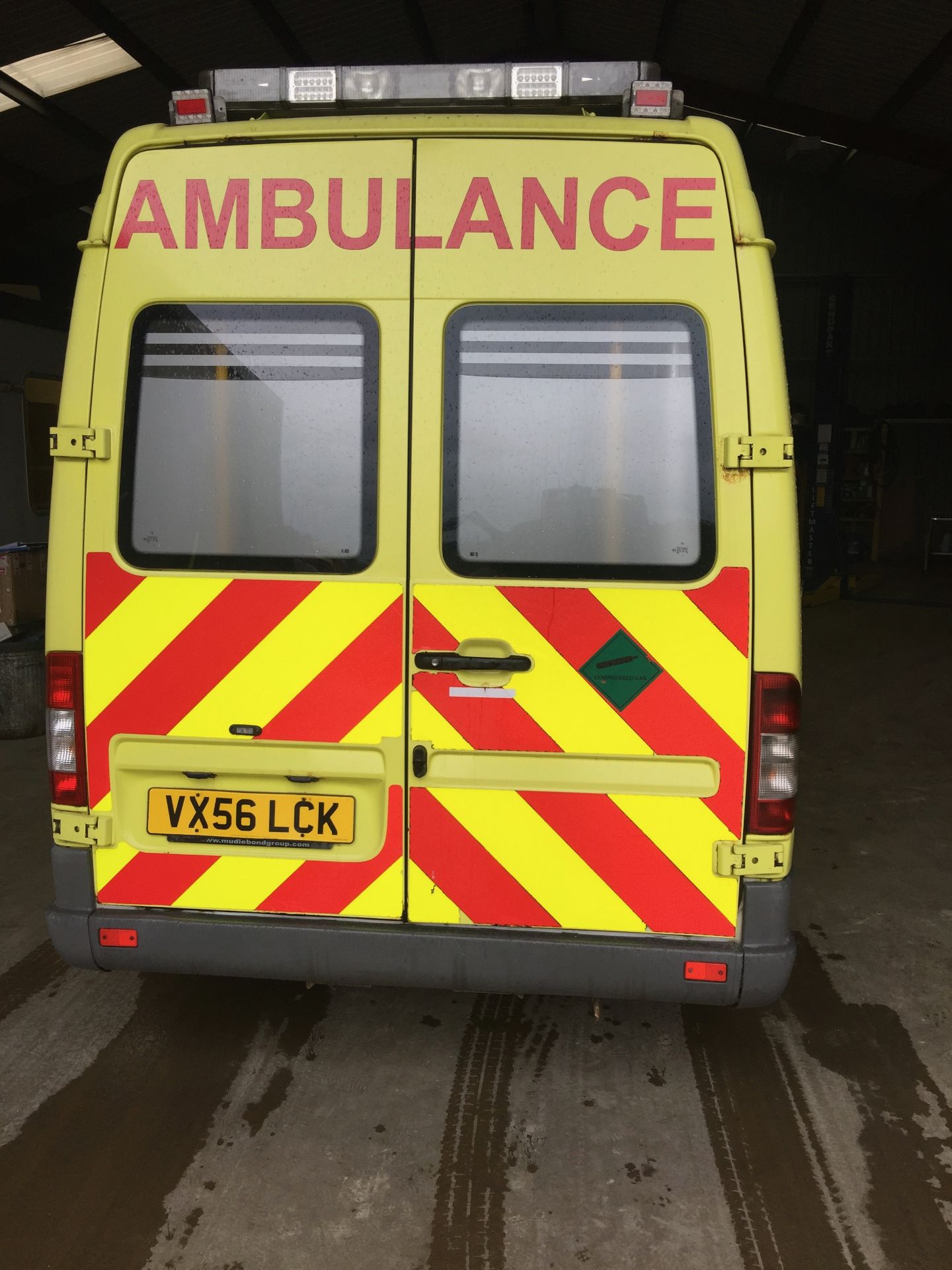 Mercedes Sprinter standard body patient transfer ambulance Registration No VX56 LCK, 354172 recorded - Image 3 of 8