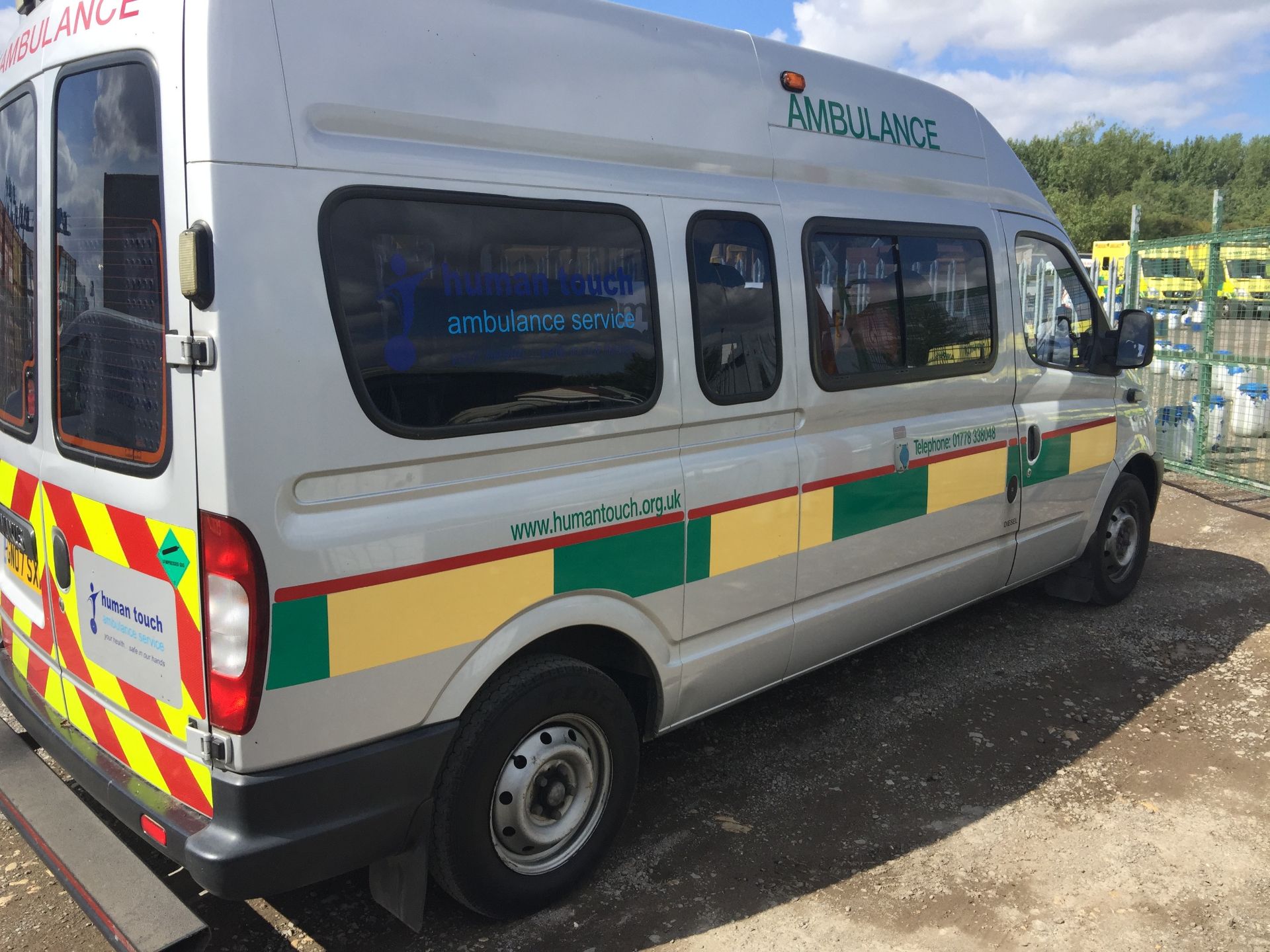 LDV Maxus reg GN07 SXR patient transfer vehicle, rear lift ramp, 248,648 miles, fitted as shown in - Image 4 of 8