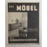 Schneck, Adolf G. (Esslingen a.N. 1883 - 1971 Schmiden bei Stuttgart), Das Möbel als