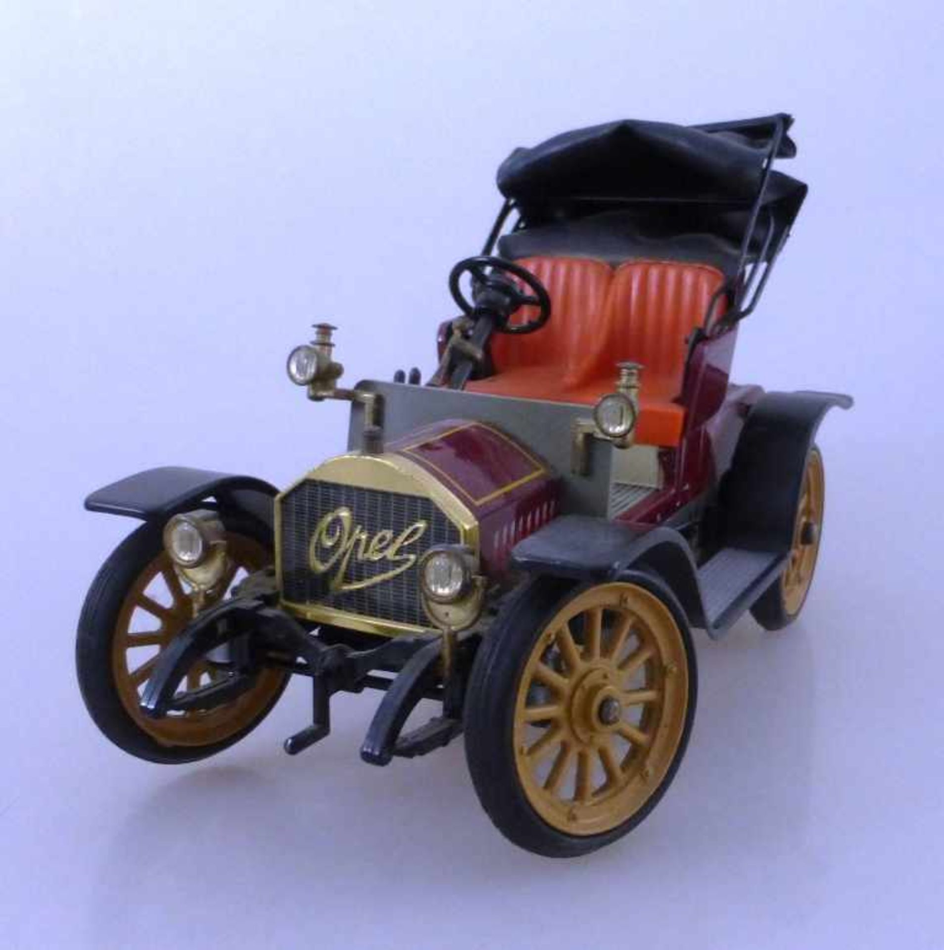 Schuco Spielzeugauto, Marke Opel, sog. Doktorwagen, Modell 1909, Schuco Nr. 1228