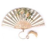 Seven assorted fans, mainly 1900s,