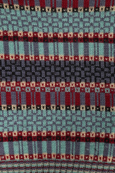 A Bill Gibb/Kaffe Fassett knitted wool ensemble, probably Autumn-Winter 1974, labelled, - Bild 7 aus 8