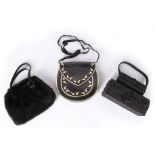 Designer evening bags,