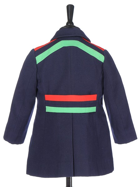 Two Louis Feraud navy wool children's ensembles, late 1960s, Petites Filles labelled, - Image 6 of 8