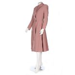 A group of woollen suits and dresses, 1940s, six ensembles,