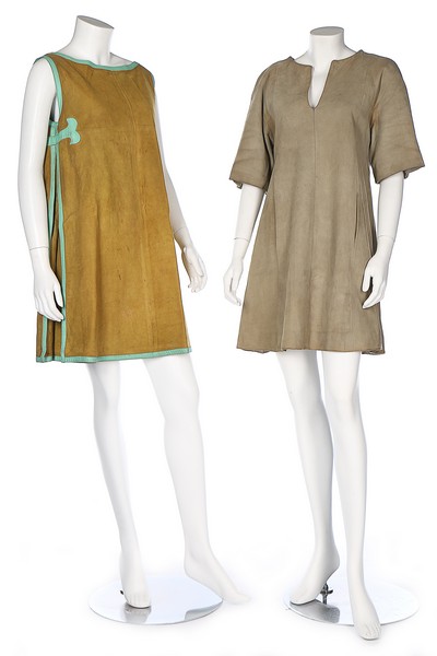 A group of Jean Muir autumnal dresses and separates, 1960s-70s, mainly labelled, - Bild 2 aus 8