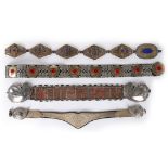 An interesting group of belts, 1980s-modern,