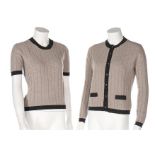 Chanel cashmere knitwear, 1990s, labelled and mainly size 40,