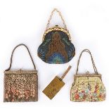 A good group of evening purses, mainly 1920s-30s,