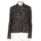 A Chanel tweed jacket and matching bodice, Autumn-Winter 2004, labelled and size 38,