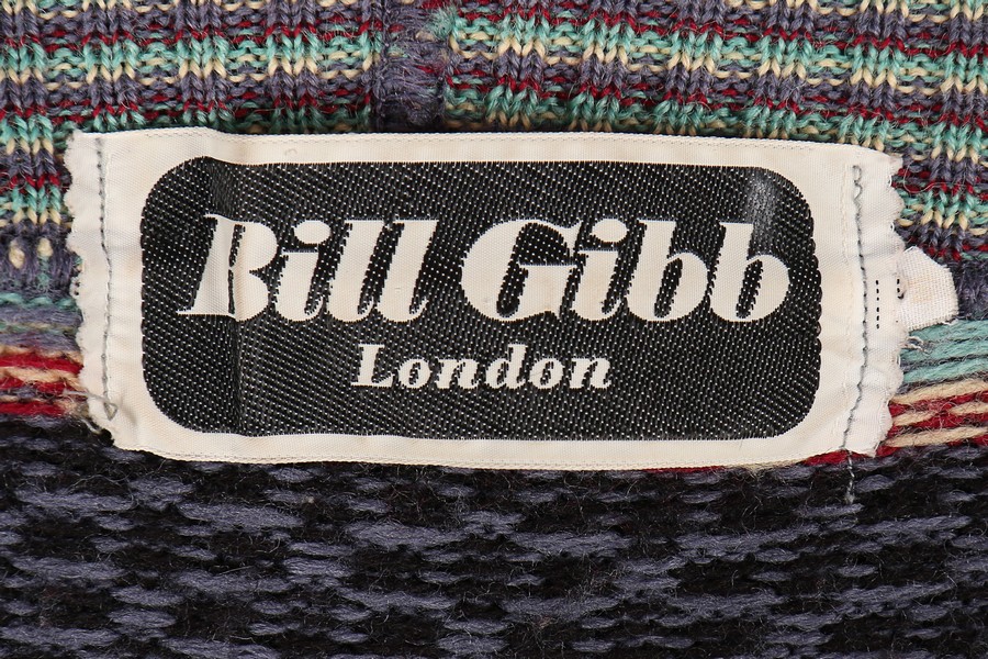 A Bill Gibb/Kaffe Fassett knitted wool ensemble, probably Autumn-Winter 1974, labelled, - Bild 8 aus 8