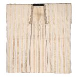 A woven silk and metal thread Aba, 1920s-30s,