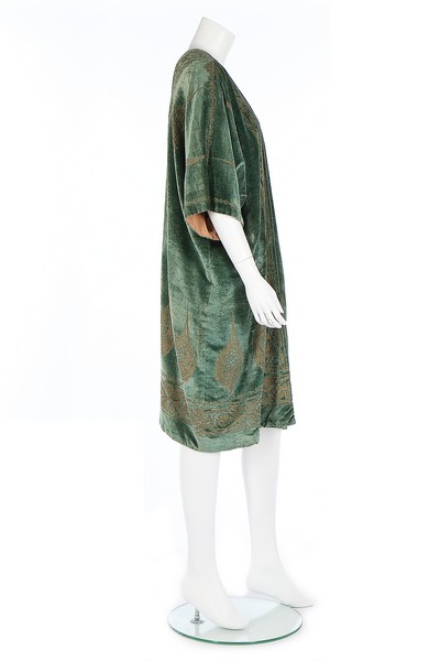 A Mariano Fortuny stencilled green velvet jacket, circa 1920, - Image 7 of 7