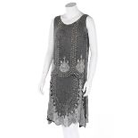 A good beaded flapper dress, circa 1928,
