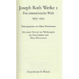 Roth, Joseph Werke. 6 Bände. Köln, Kiepenheuer & Witsch 1989-1991. Schönes Exemplar der