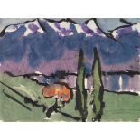 Emil Nolde 1867 Nolde/Nordschleswig - 1956 Seebüll/Schleswig-Holstein Bergfrühling. 1920/ 24.