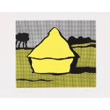 Roy Lichtenstein 1923 New York - 1997 New York Yellow Haystack. 1969. Serigrafie. Corlett 84.