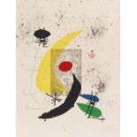 Joan Miró 1893 Barcelona - 1983 Calamajor/Mallorca Pour Paul Éluard. 1973. Farbaquatinta. Dupin 587.