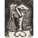 Pablo Picasso 1881 Malaga - 1973 Mougins Figure composée II. 1949. Lithografie. Bloch 597.