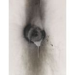 Otto Piene 1928 Laasphe - 2014 Berlin Silber & Feuer. 1972. Öl , Feuer, Rauch und Pigment auf