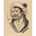 Otto Dix 1891 Gera - 1969 Singen Südlicher Matrose. 1923. Lithografie. Signiert, datiert und