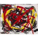 A. R. Penck (d.i. Ralf Winkler) 1939 Dresden - 2017 Zürich Ohne Titel (Aus der Serie: Pentagon).