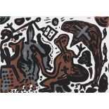 A. R. Penck (d.i. Ralf Winkler) 1939 Dresden - 2017 Zürich Deutschlands Hoffnung. 1990.