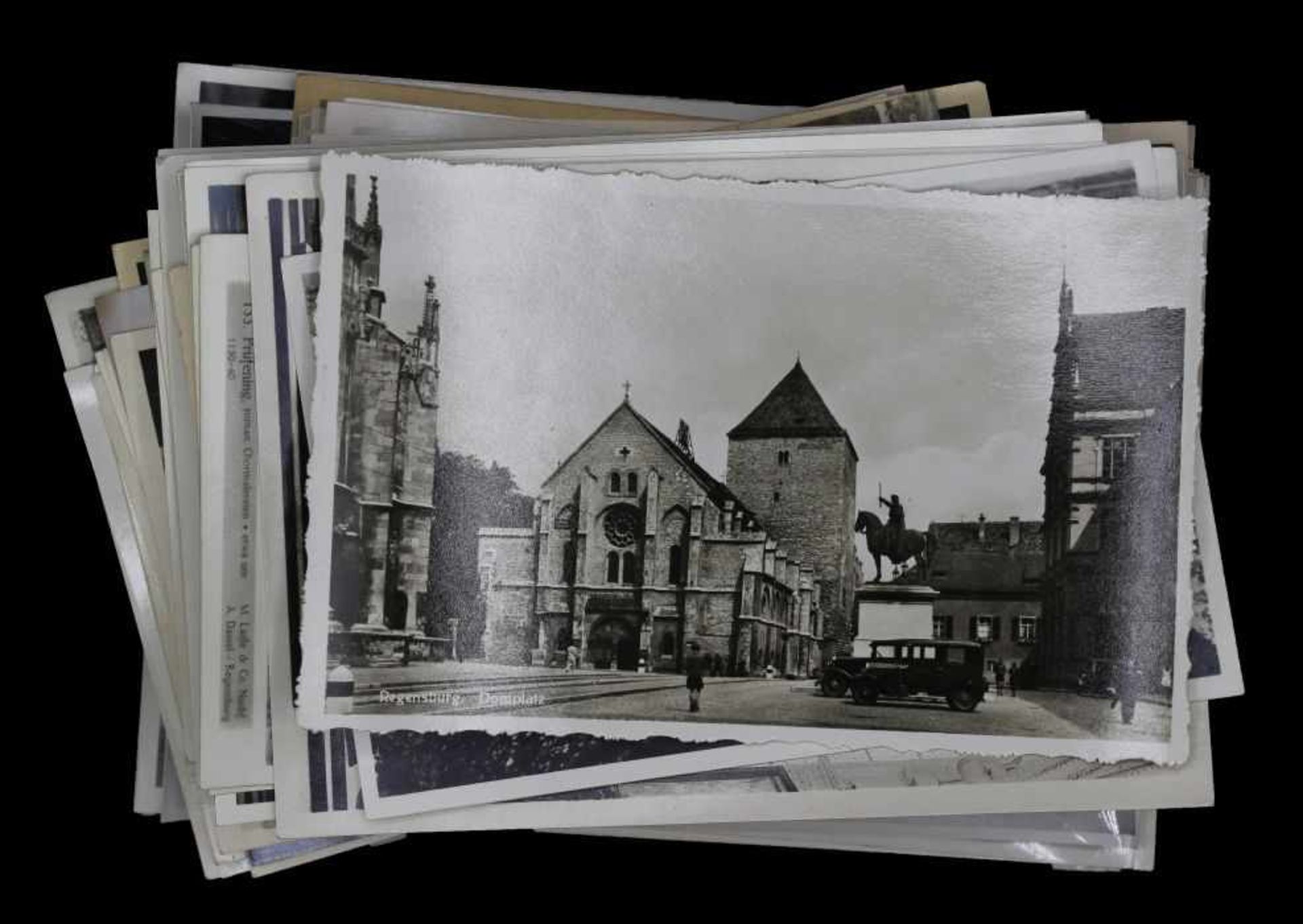 Lot Postkarten und Fotos - 1.Hälfte 20.Jahrhundert überwiegend Regensburg und Umgebung