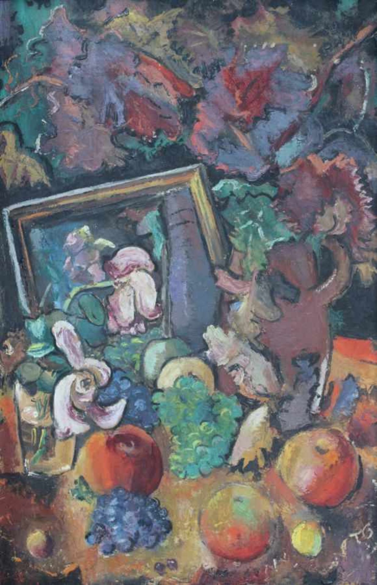 Gemälde - Theodor Gebürsch (1899 - 1958 Mainz) "Herbst-Stillleben", r.u. monogrammiert TG und