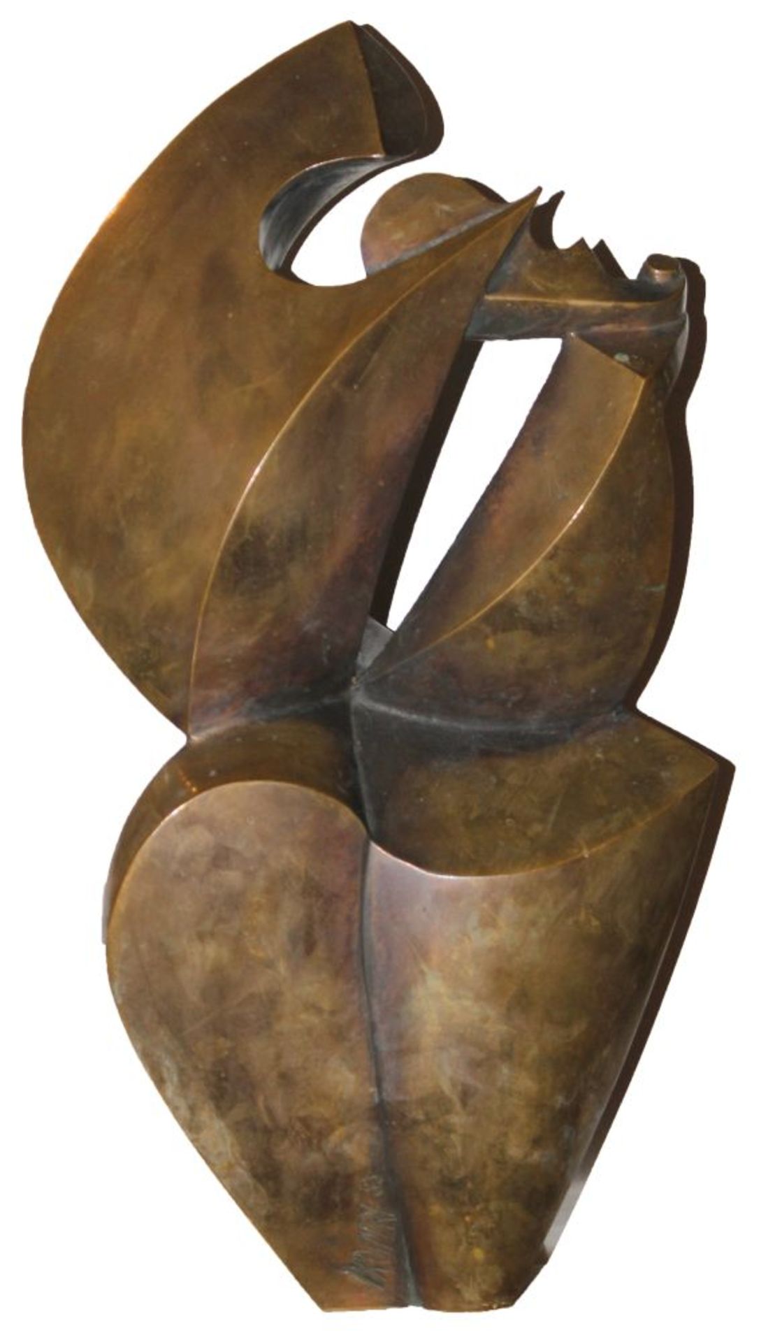 Skulptur - Franco Prosperi (1939 Tunesien - ansässig Assisi Italien) "Ohne Titel", signiert und