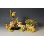 Three thelwell figures,