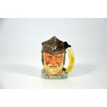 A Royal Doulton miniature character jug Gladiator D6556