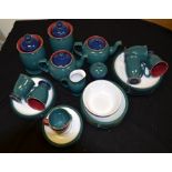 A collection of Denby pottery,