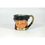 A Royal Doulton small character jug Tony Weller with back stamp ''Souvenir from Darley & son Sheffi