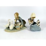 Two Lladro figures